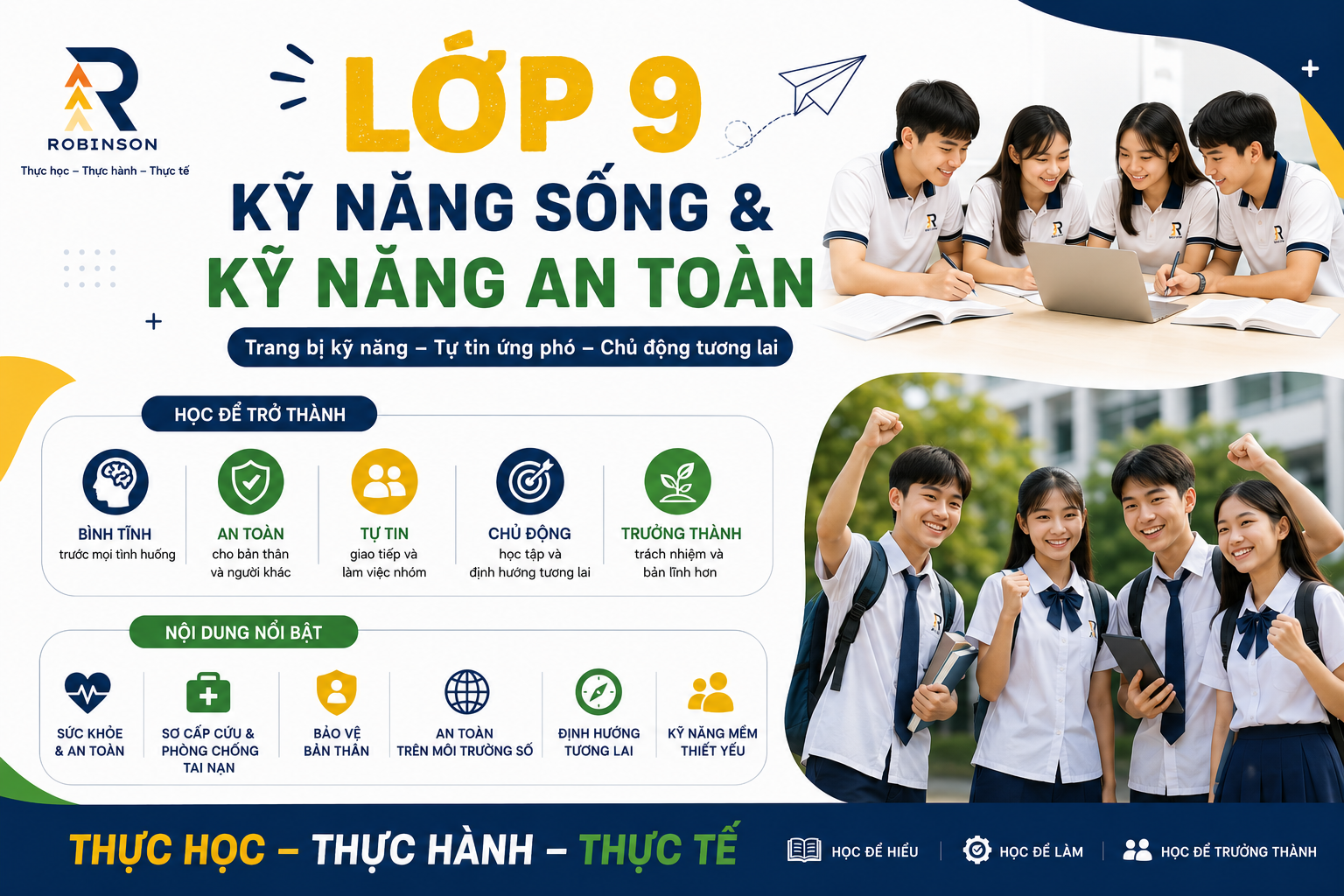 KỸ NĂNG SỐNG & KỸ NĂNG AN TOÀN – LỚP 9