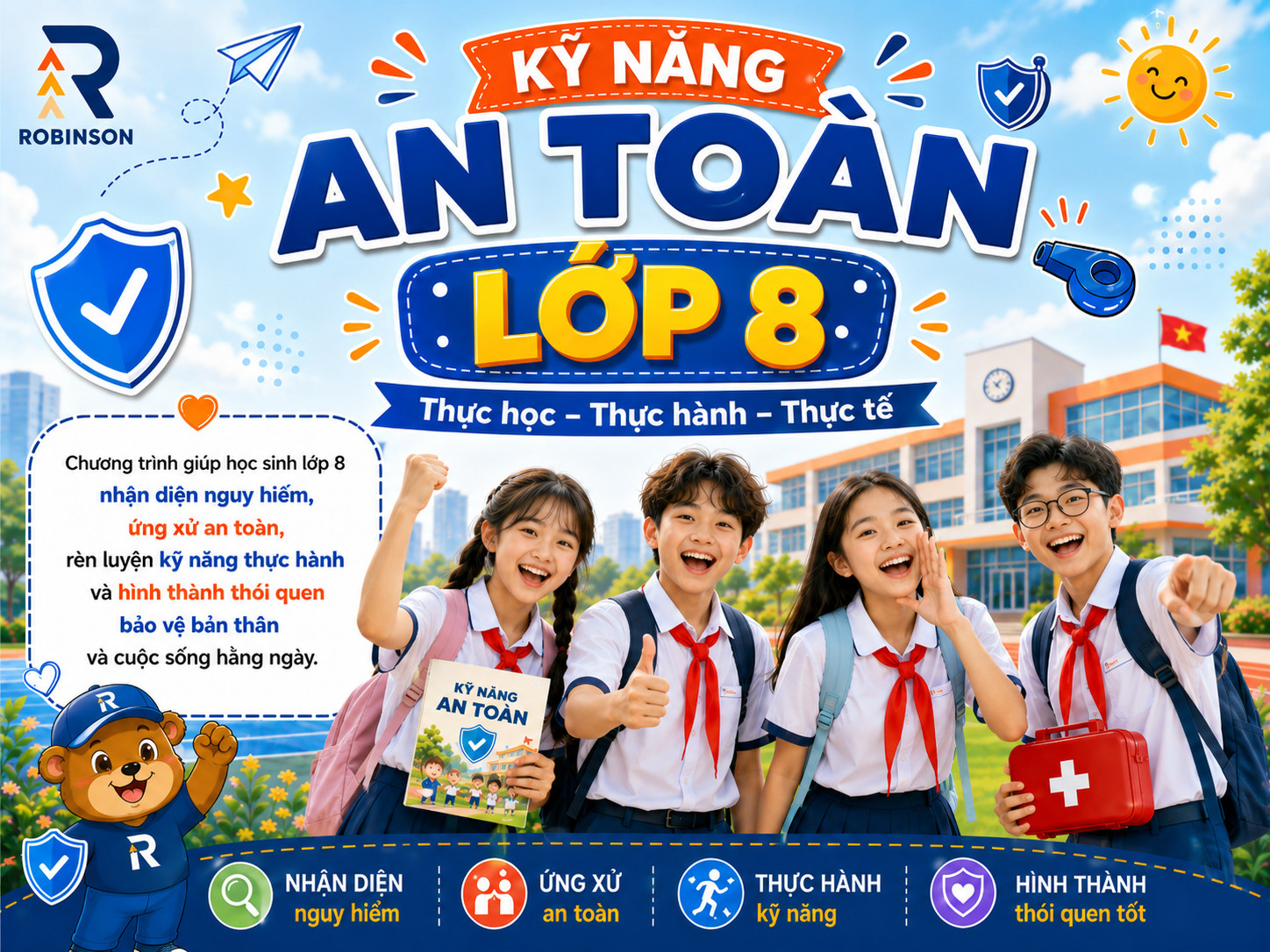 KỸ NĂNG SỐNG & KỸ NĂNG AN TOÀN – LỚP 8