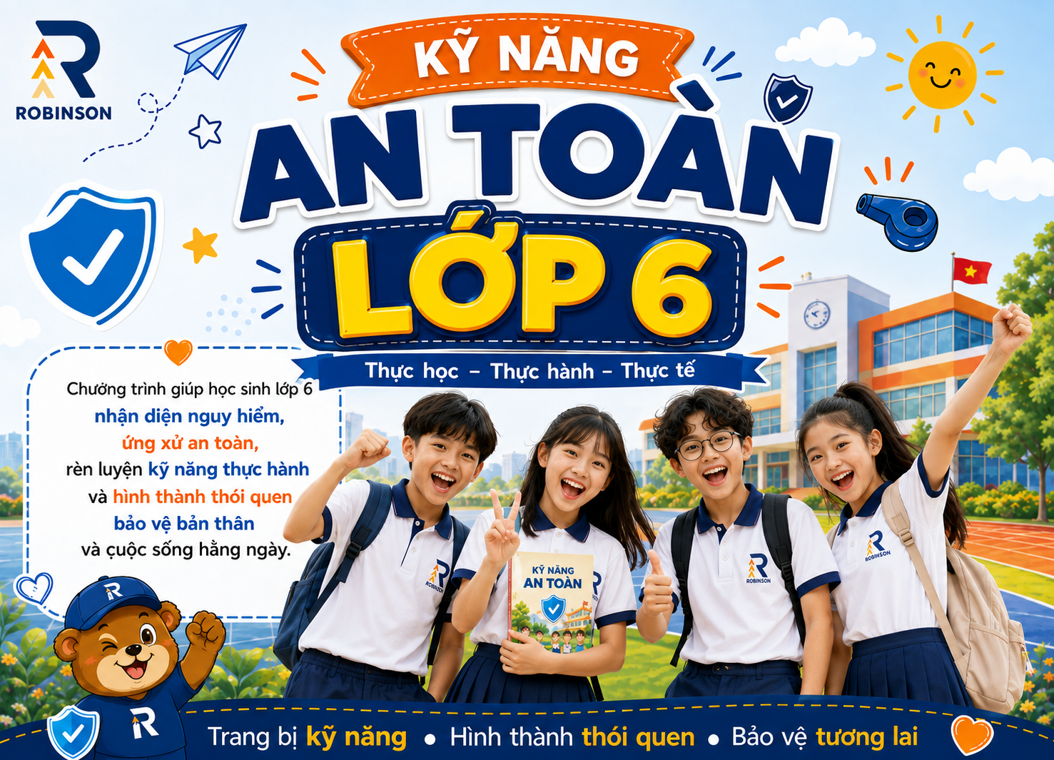 KỸ NĂNG SỐNG & KỸ NĂNG AN TOÀN – LỚP 6
